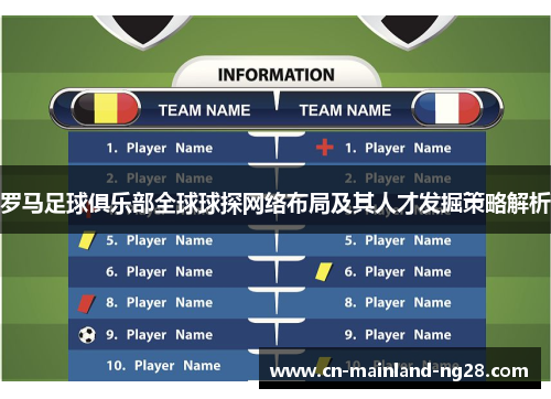 罗马足球俱乐部全球球探网络布局及其人才发掘策略解析 罗马足球俱乐部全球球探网络布局及其人才发掘策略解析