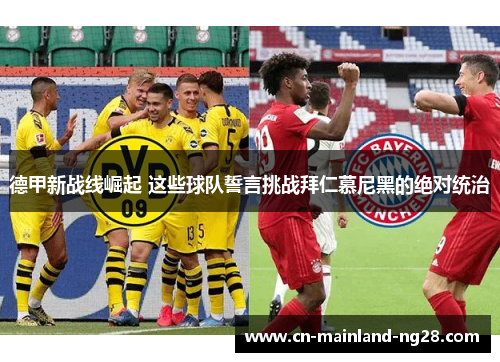 德甲新战线崛起 这些球队誓言挑战拜仁慕尼黑的绝对统治