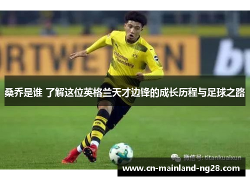 桑乔是谁 了解这位英格兰天才边锋的成长历程与足球之路